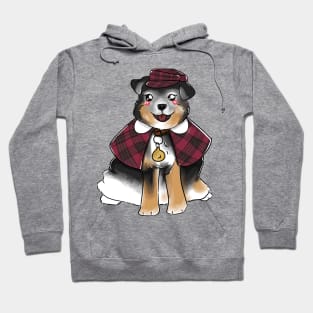 Cute Sherlock Holmes Dog _Jingjing Hoodie